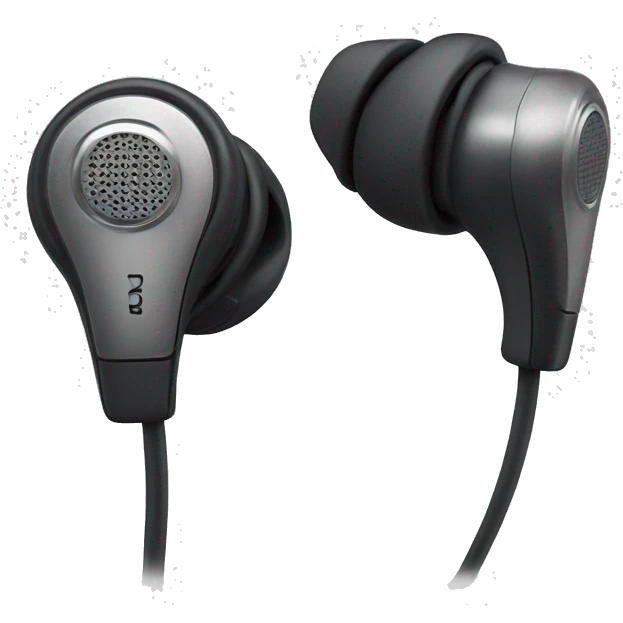 Denon earbuds emoji