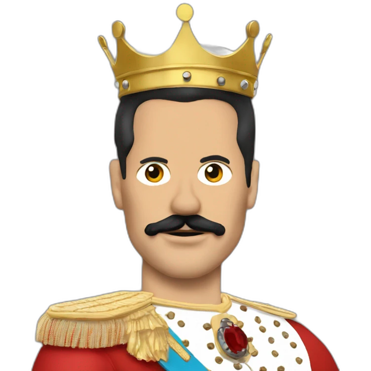 Queen freddy mercury emoji