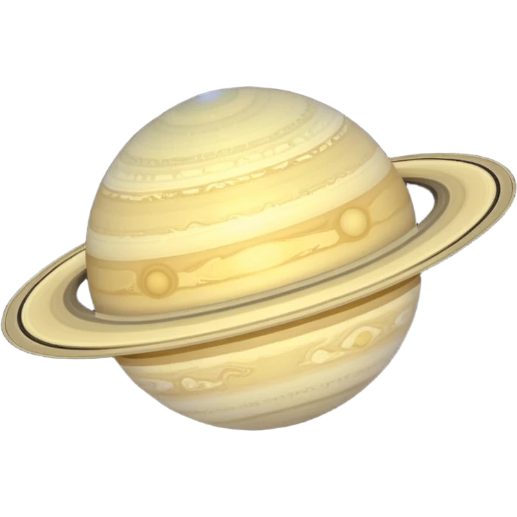 outline of saturn  emoji