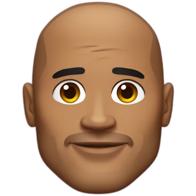 Dwayne Johnson being lgbt emoji