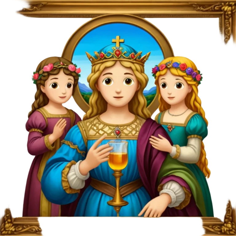 Renaissance painting
 emoji