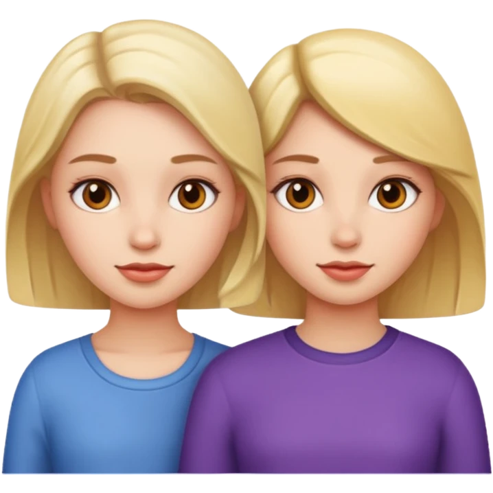 Two girls emoji