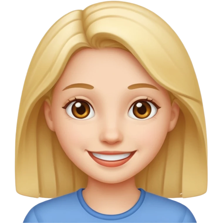 A girl  emoji