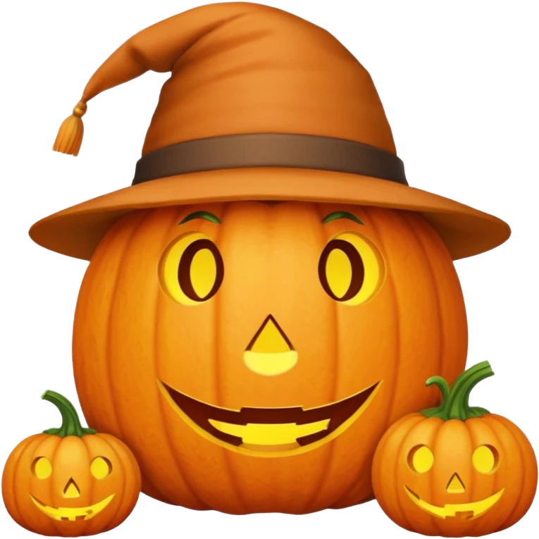 pumpkin hat emoji