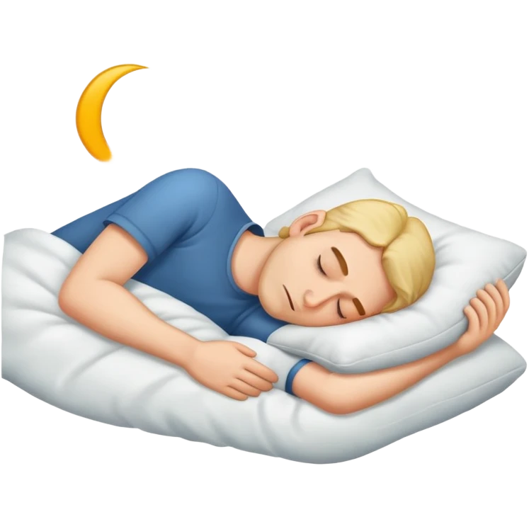 man sleeping  emoji