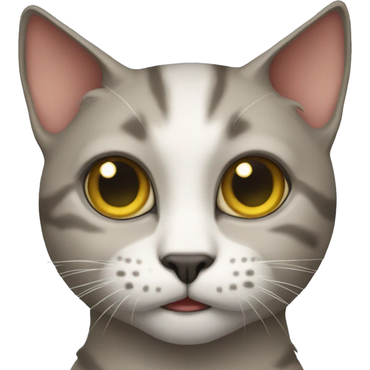freaky cat emoji