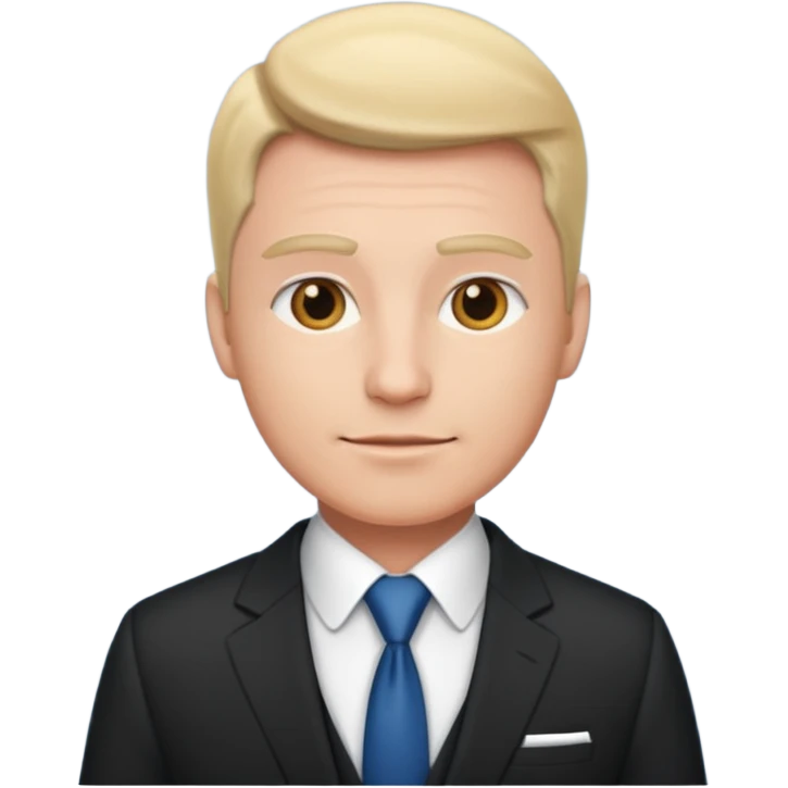 men in suit emoji