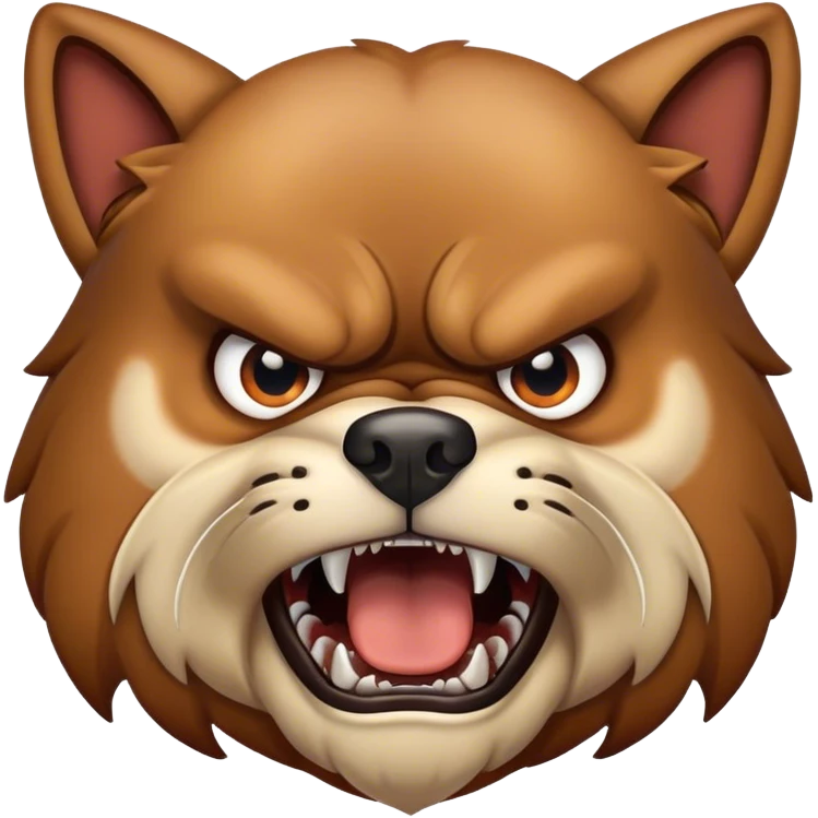Chien enragés  emoji