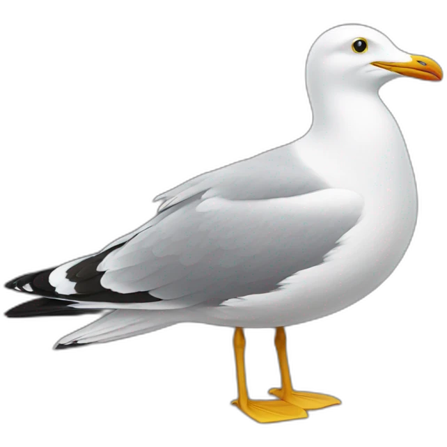 Seagull emoji