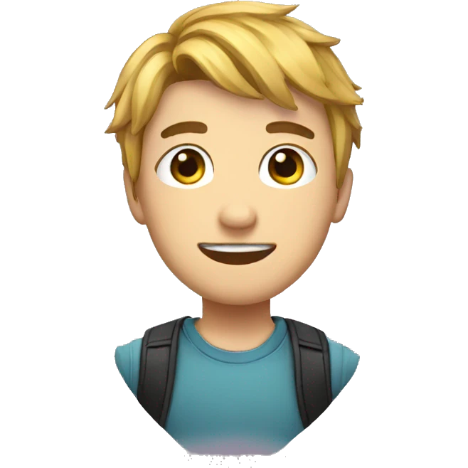 a streamer boy emoji