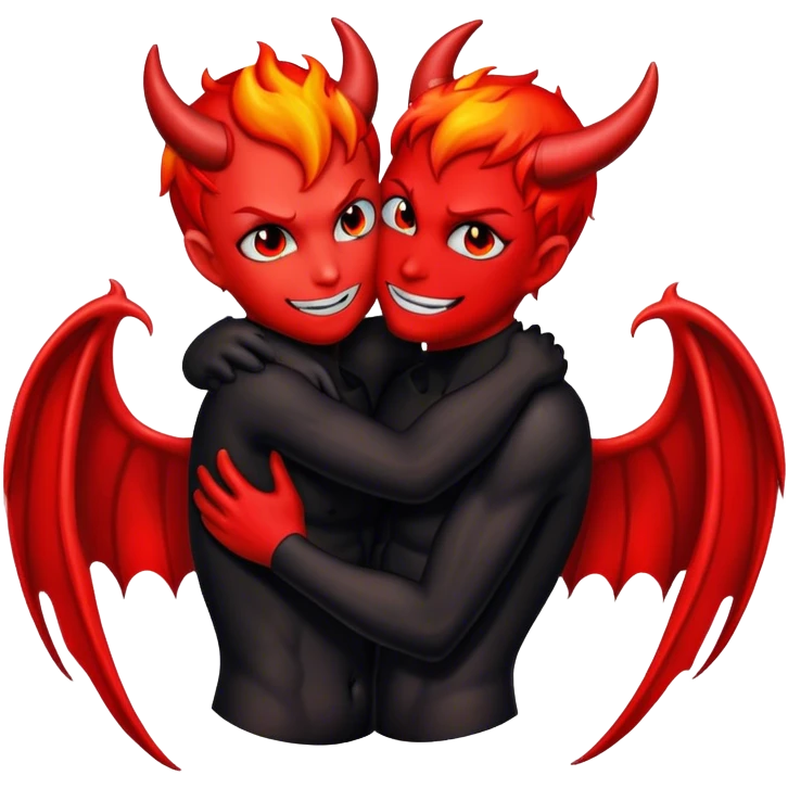 Devil love  emoji