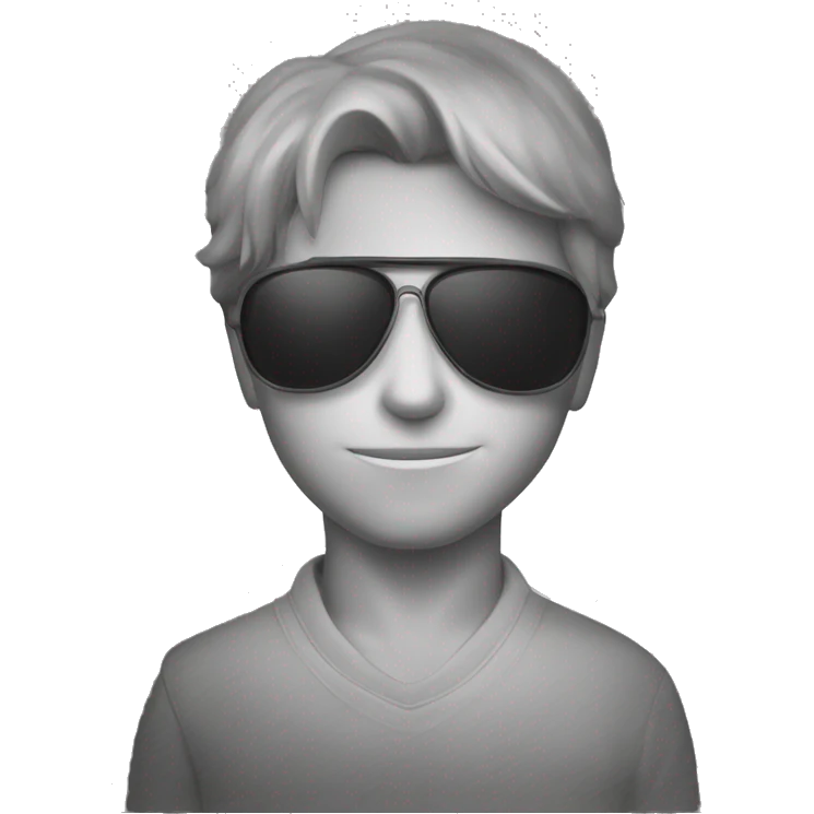 cool dude in shades emoji