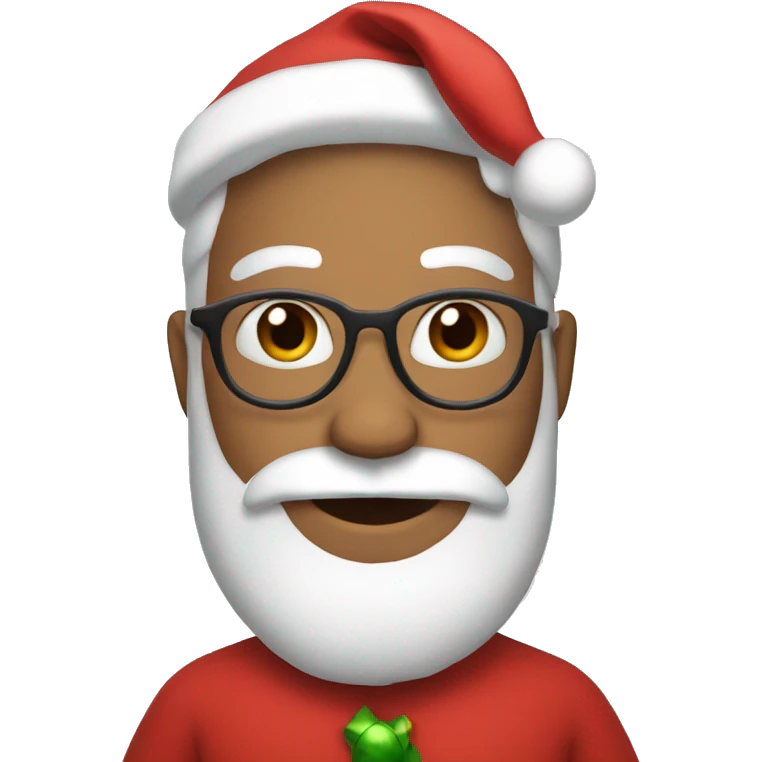 Me as Santa emoji