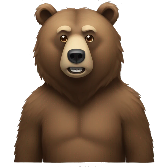 Grizzly süß  emoji