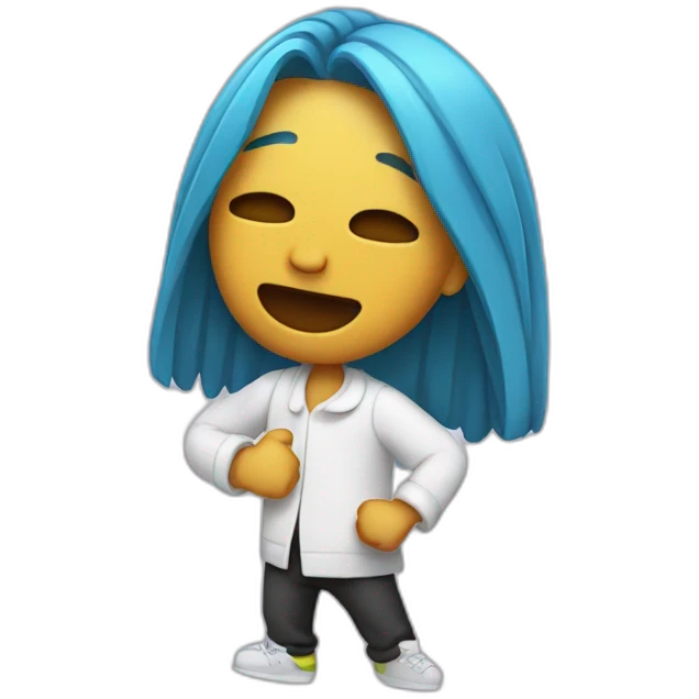 Personne qui fais en dab emoji