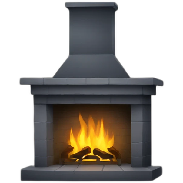 Fireplace at night emoji