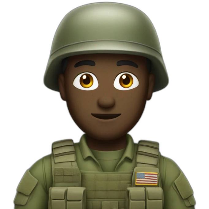 Militaire du swat emoji