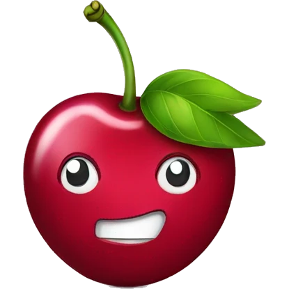 cherry with star emoji
