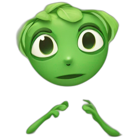 Ranita verde emoji