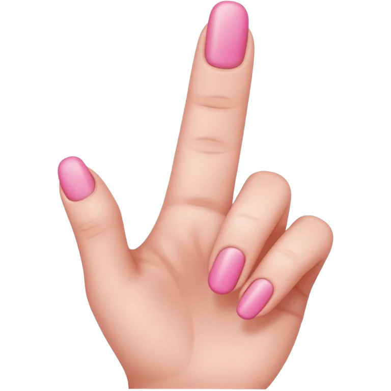 Make a emoji of a very small finger  emoji