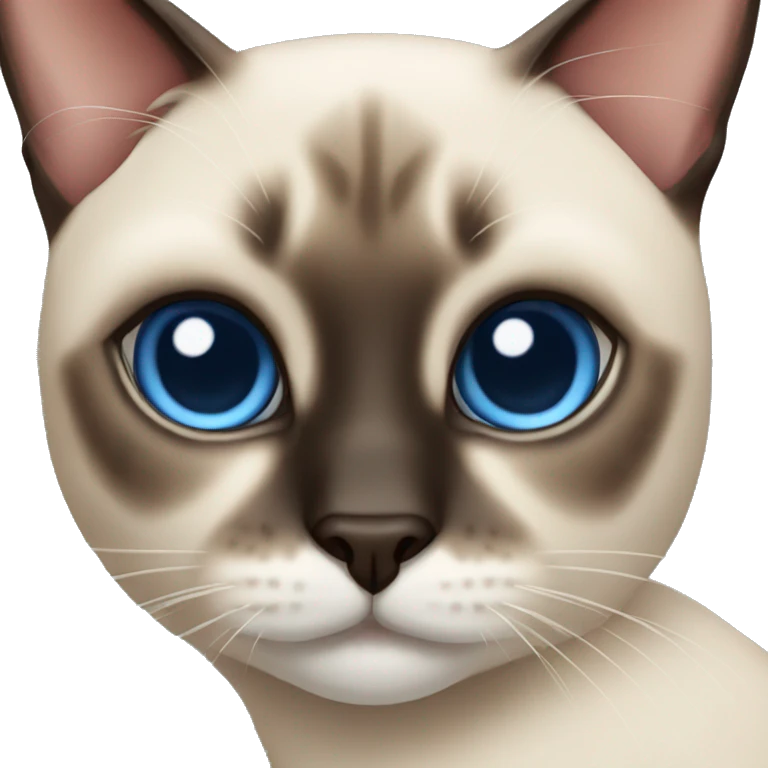 Siamese cat emoji