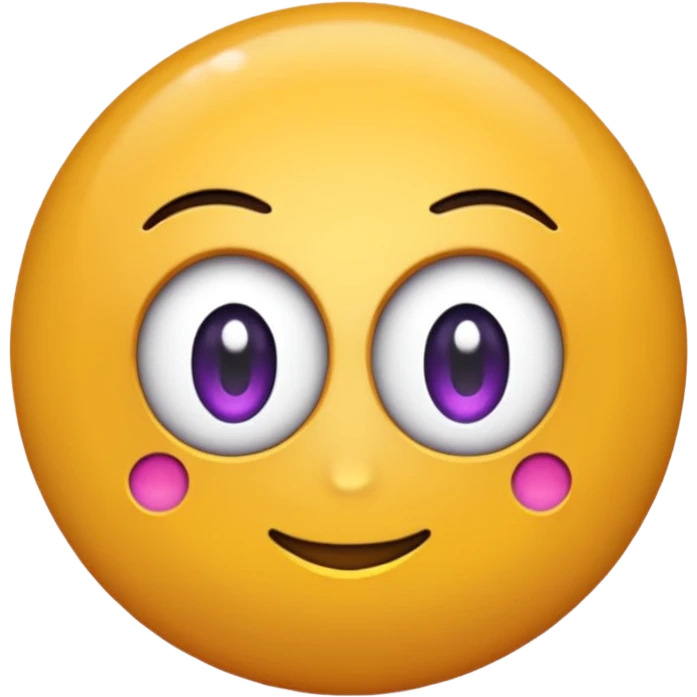 bola branco e roxa emoji