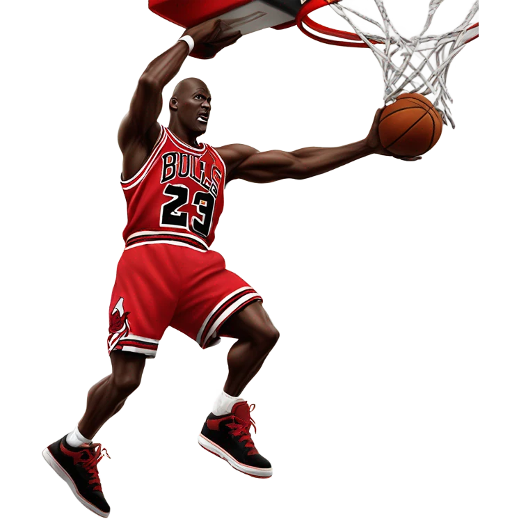 Michale Jordan dunk emoji
