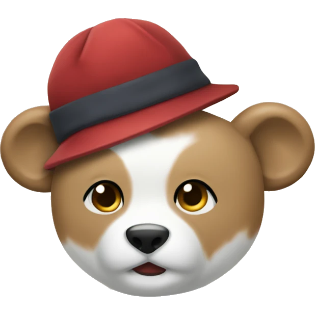 osito con un gorro  emoji