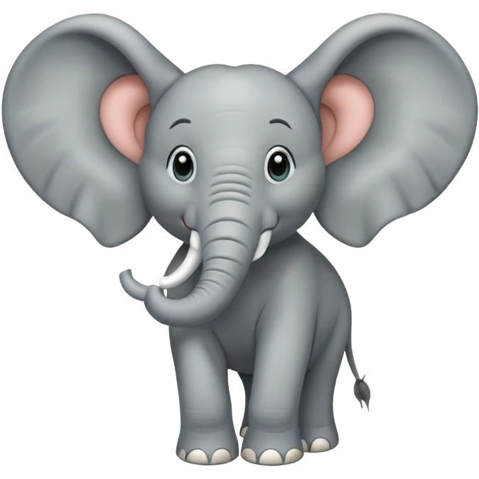Farting elephant emoji