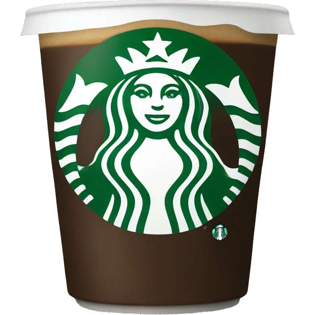 Starbucks coffee emoji