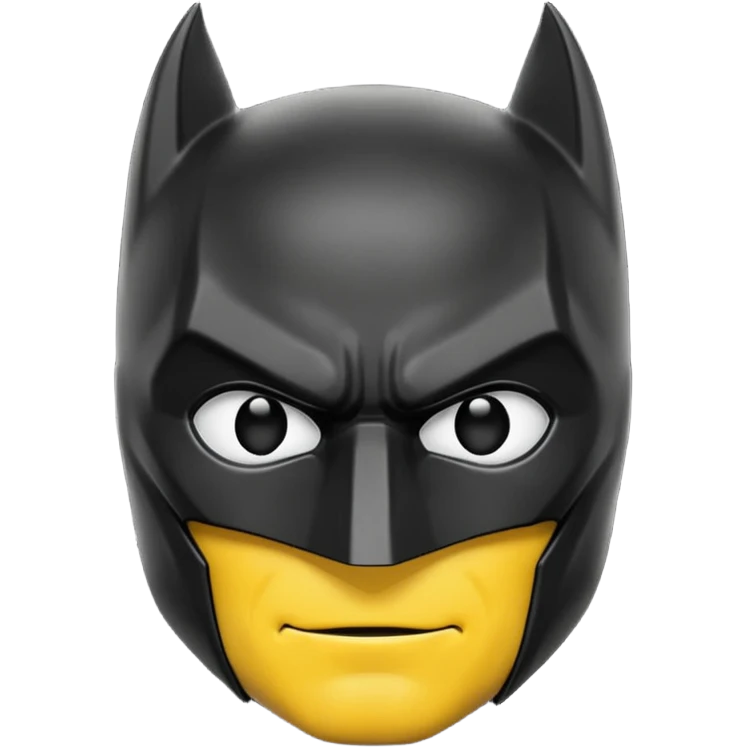 Crie emoji batman emoji