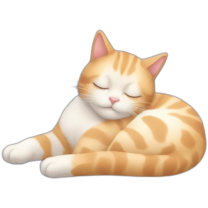 dreaming cat emoji