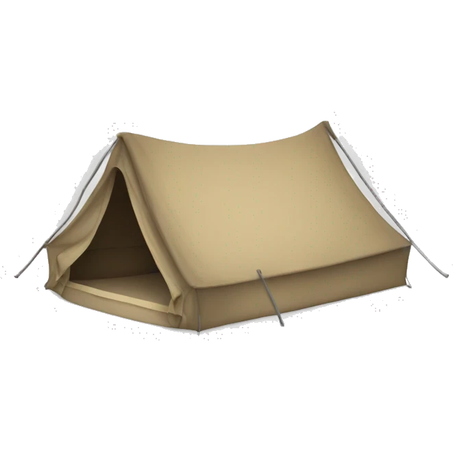 Tent with clock time 10 emoji