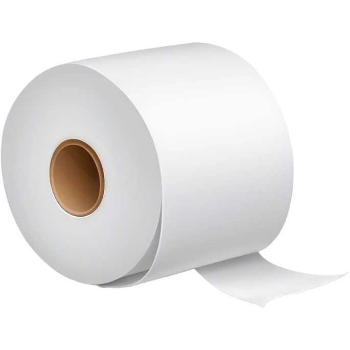 Toilet paper roll emoji