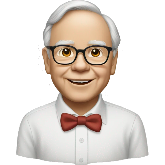 Warren Buffett childhood emoji