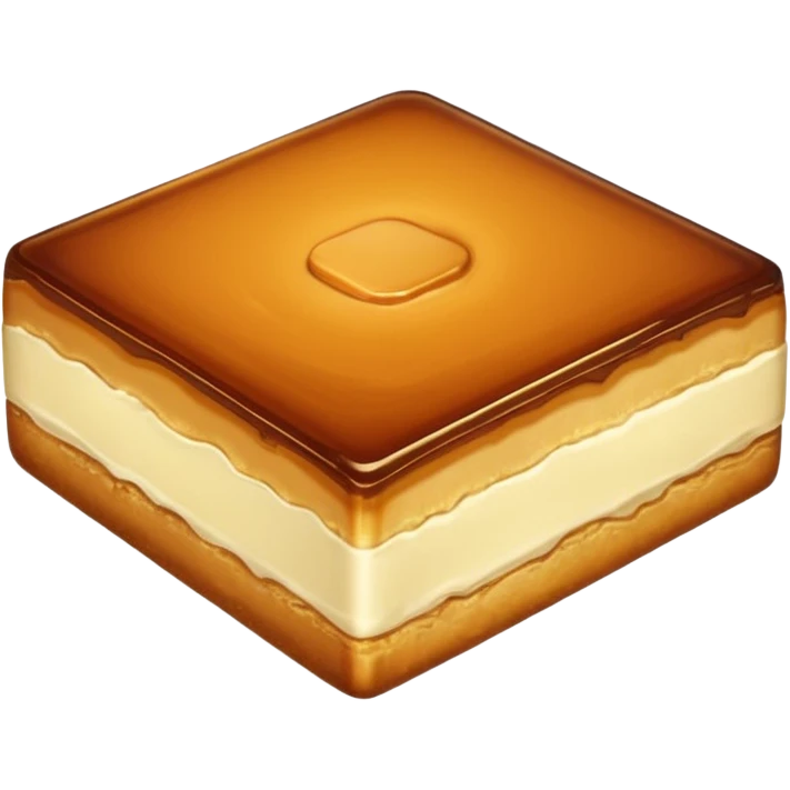 caramel slice emoji