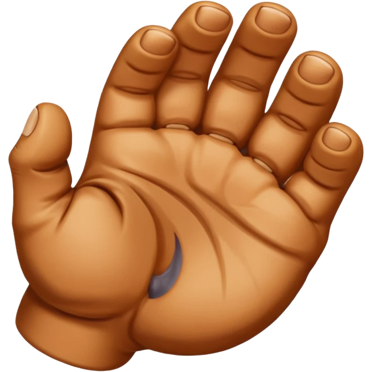 strong veiny knuckle emoji