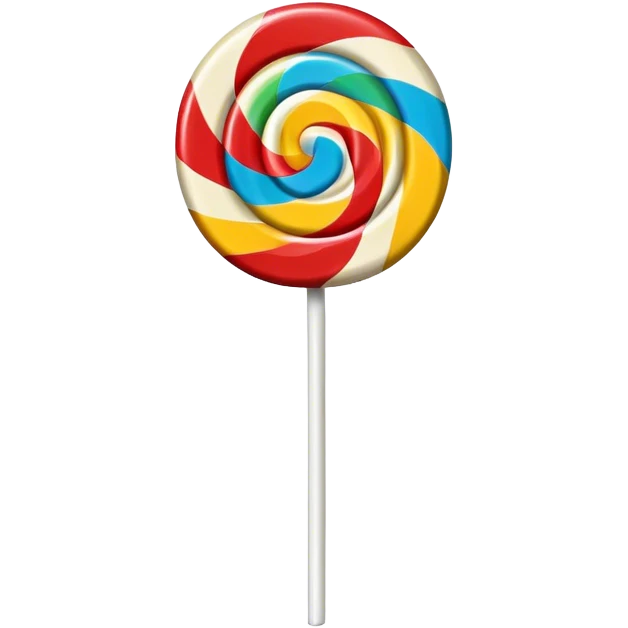 Vintage circus lollipop emoji