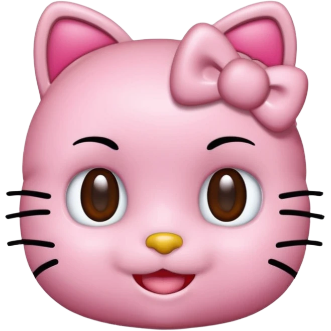 Hello kitty emoji