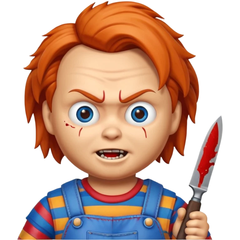 Un emojin de chuky emoji