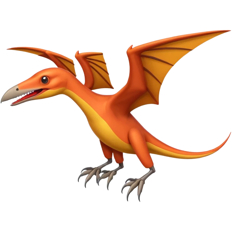 ios-style pterodactyl emoji emoji