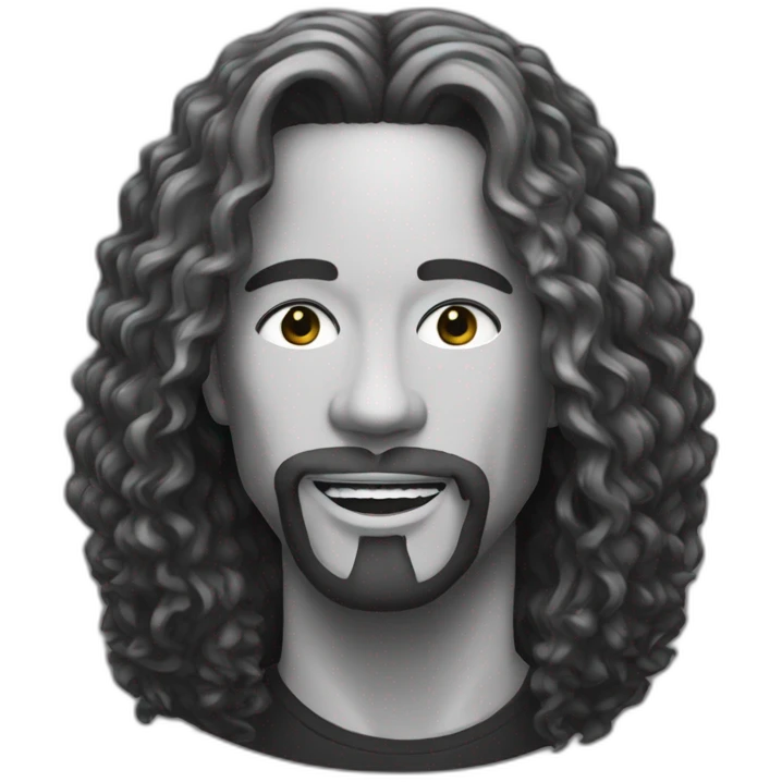 cantante de Rock emoji
