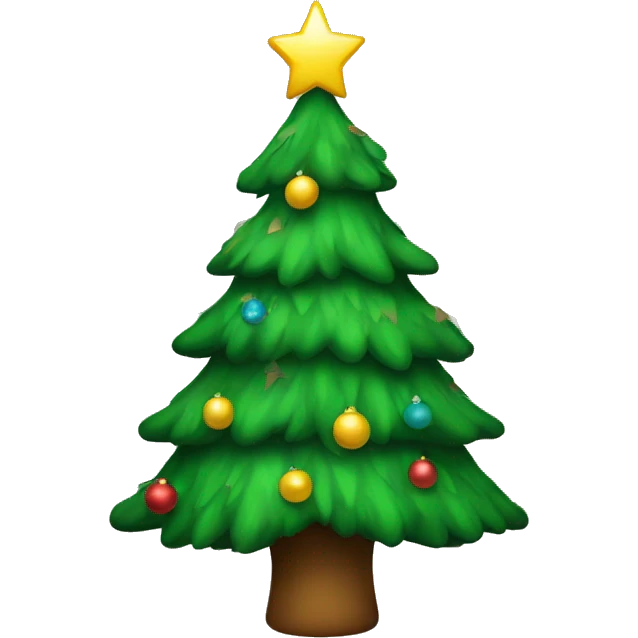 Christmas tree emoji