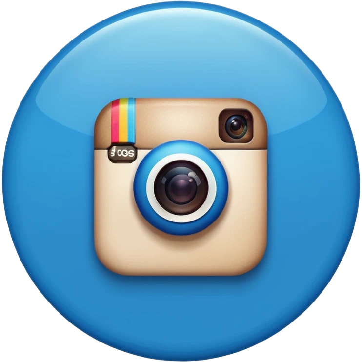  تیک آبی اینستا emoji