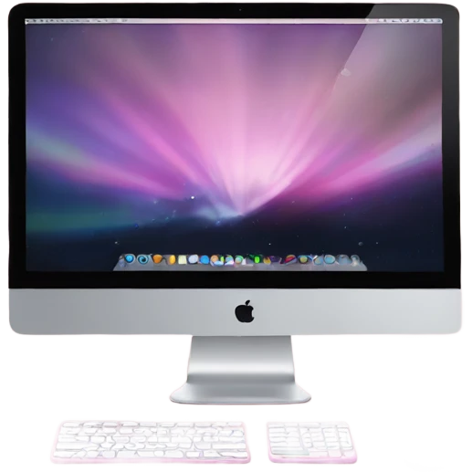 Light pink iMac emoji