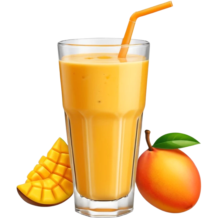 mango Smoothie emoji