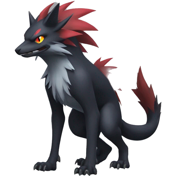 Nargacuga-Litten-Zoroark full body emoji