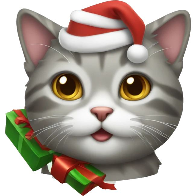 christmas cat emoji