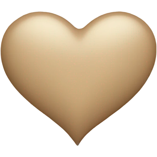 beige stars heart emoji