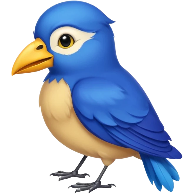 blue bird from brrazil emoji